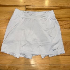 Nike light gray tennis skirt